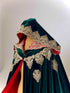 Cape burgundy lining